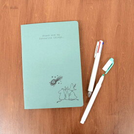 Moomin ムーミン Putinki プティンキ ノートブック ( Stars are my favorite things / A5 )【北欧雑貨】