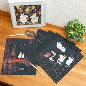 Moomin ���[�~�� B?rneLund �{�[�l�����h ����ċP�� �X�e���h�O���X�A�[�g�y�k���G�݁z