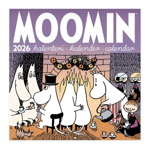 Moomin [~ Putinki veBL Ǌ|J_[ 2026N ( ~j / 20×20cm )ykG݁z
