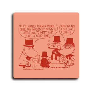 Moomin [~ Opto Design IvgfUC ؐR[X^[ ( Good Time / 9×9cm ) ykG݁z