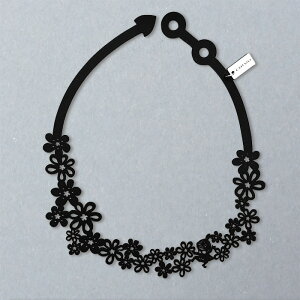 Moomin ムーミン CORUU コルウ ネックレス ( ダンシングリトルミイ / ブラック )【北欧雑貨】