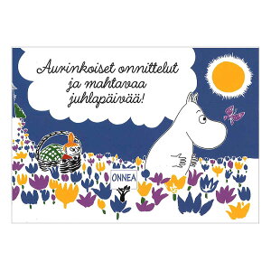 Moomin [~ Karto Jg |XgJ[h ( Ԕ̃[~ƃg~C / u[ )ykG݁z