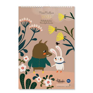 Putinki veBL Ǌ|J_[ 2025N ( Mira Mallius ~E}EX / t@~[J_[ / 23×34cm )ykG݁z