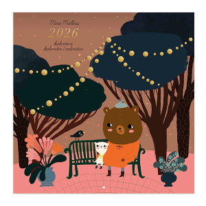 Putinki veBL Ǌ|J_[ 2026N ( Mira Mallius ~E}EX / 30×30cm )ykG݁z