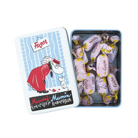 FAZER ファッツェル × Moomin ムーミン Geisha ゲイシャ ミルクチョコレート ヴィンテージアート缶 ( ヘムレンおばさんとムーミンパパ / 10粒 )【北欧雑貨】