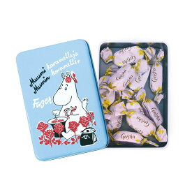 FAZER ファッツェル × Moomin ムーミン Geisha ゲイシャ ミルクチョコレート ヴィンテージアート缶 ( ムーミンママ / 10粒 )【北欧雑貨】