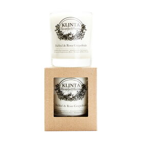 ■KLINTA クリンタ マッサージキャンドル ( 40h / バブル&ピンクグレープフルーツ )【北欧雑貨】