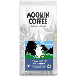 Moomin ムーミン Bergstrands Kafferos ベルグストランドコーヒー ムーミンフレーバーコーヒー（ ムーミン / ワイルドブルーベリー/ 250g )【北欧雑貨】