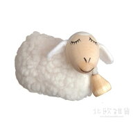 【正規品】NORDIKA nisse ノルディカ ニッセ クリスマス 木製人形（ヒツジ／ホワイト／M／NRD120046)【北…