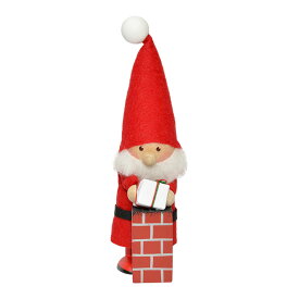 NORDIKA nisse ノルディカ ニッセ クリスマス 木製人形 (プレゼントを届けるサンタ / NRD120537)【北欧雑貨】