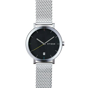 yzHYGGE Watches qbQEHb`Y 2203 SERIES WATCH MESH (Black dial Silver case / MSM2203C(CH))ykG݁z