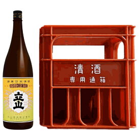 立山 特別純米酒 1.8L 6本（1ケース） 宅配140サイズ