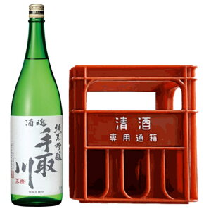【W】酒魂 手取川 純米吟醸 1.8L 6本(1ケース) JP宅配100サイズ【石川の酒】