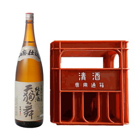 【W】天狗舞 山廃仕込純米酒 1800ml 6本（1ケース） JP宅配100サイズ【車多酒造】【石川の酒】
