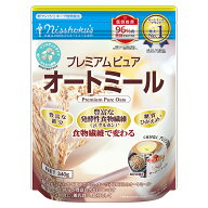 日食 プレミアムピュア オートミール 340g 4個（1ケース）【健康応援】 オーツ麦 高たんぱく 低糖質 食物…