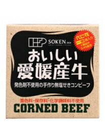 創健社 愛媛産牛 無塩せきコンビーフ 80g 12個（1ケース） 宅配60サイズ