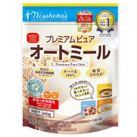 【Z】日食 プレミアムピュア オートミール 340g 4個（1ケース）【健康応援】
