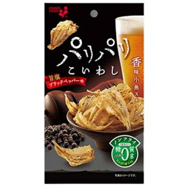 【Z】パリパリこいわし 旨塩ブラックペッパー味 16g 24個（1ケース） 【井上食品】 【台紙付き カレンダー】 【特価品】【健康応援】 宅配100サイズ
