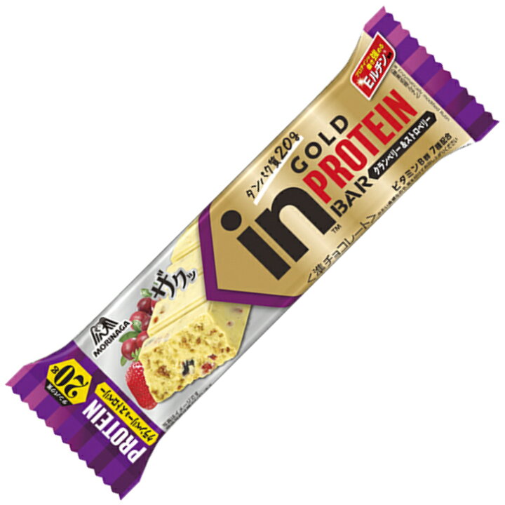 楽天市場】【M】inバー プロテインGOLD クランベリー＆ストロベリー 