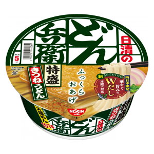 日清のどん兵衛 特盛きつねうどん (西) 48個(4ケース) 【日清食品】 宅配160サイズ