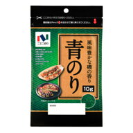 ニコニコのり 青のり 10g 10個（1ケース） 宅配60サイズ 青のり すじ青のり ビタミン ミネラル 食物繊維 …