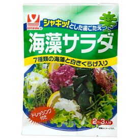 ヤマナカ 海藻サラダ 46g 10個（1ケース） 【ドレッシング付き】 宅配60サイズ