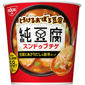 純豆腐 スンドゥブチゲスープ 6個（1ケース） 【日清食品】 宅配60サイズ