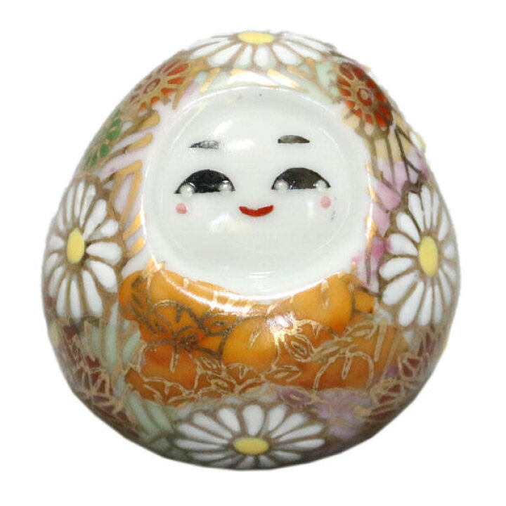 楽天市場】九谷焼 姫だるま 花詰（中） [達磨 ダルマ] : 九谷陶芸 北山  