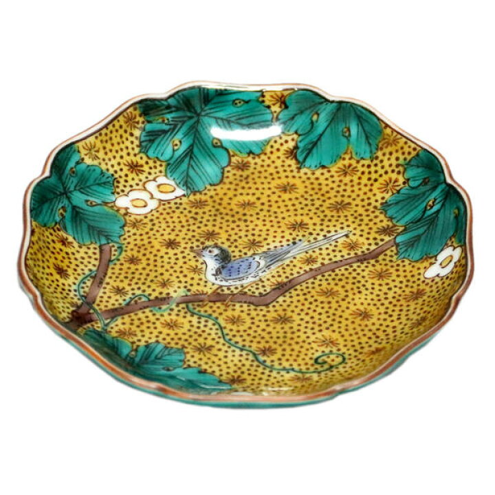 楽天市場 三ツ井為吉 九谷焼3号小皿 単品 吉田屋小鳥 九谷陶芸 北山堂 楽天市場店