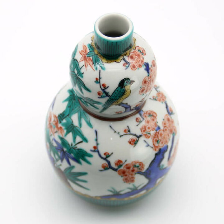 楽天市場】三ツ井為吉 九谷焼半酒器揃（徳利＆盃セット）色絵松竹梅  