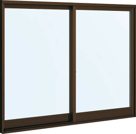 YKKAP窓サッシ 引き違い窓 フレミングJ[Low-E複層ガラス] 2枚建 内付型：[幅780mm×高370mm]【アルミサッシ】【遮熱ガラス】【断熱ガラス】【ローイガラス】【ペアガラス】