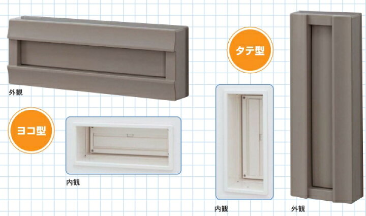 楽天市場】YKKAPオプション 玄関ドア VenatoD30：壁付防風ポスト 