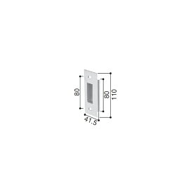 鍵受(HH-J0424)【YKK】【風除室】【セフター】【2WS】【サッシ】【引違い窓】【引戸】【玄関囲い】