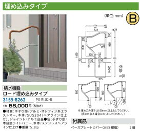 楽天市場 屋外 手すり 埋め込みの通販