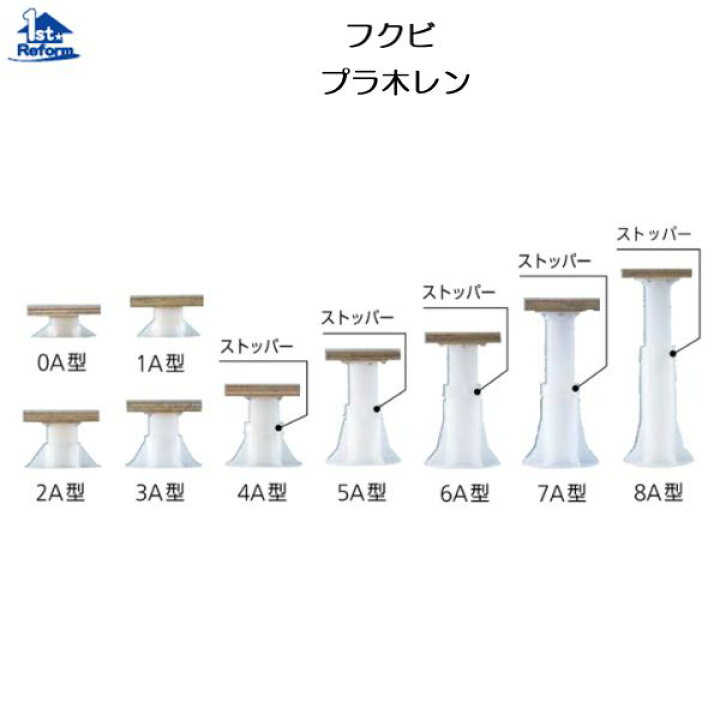 楽天市場】リフォーム用品 建築資材 束・土台パッキン 床束：フクビ 