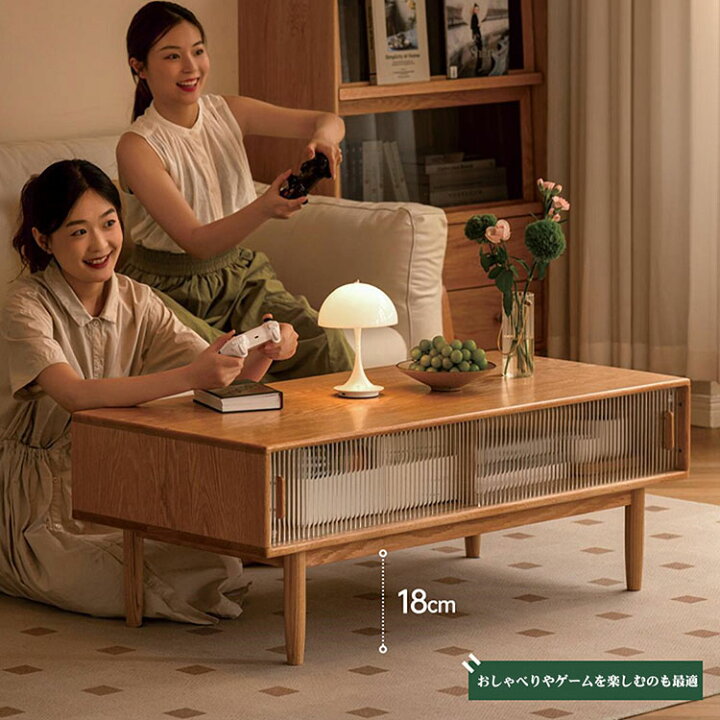 楽天市場】【受注生産商品】無垢材 ローテーブル 小さめ 和室テーブル 