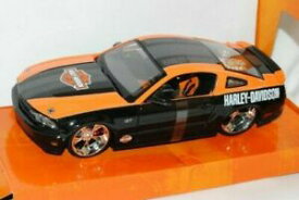 【送料無料】ホビー　模型車　車　レーシングカー フォードムスタングカットブラックオレンジハーレーダビッドソンモデルford mustang gt 2011 coupe noir orange harley davidson 124 maisto modele a
