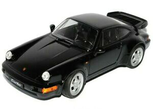 yzzr[@͌^ԁ@ԁ@[VOJ[ |VF^[{ubNJbgfporsche 911 964 turbo coupe noir 19881994 124 welly modele auto avec ou