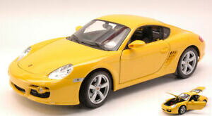 yzzr[@͌^ԁ@ԁ@[VOJ[ |VFPC}CG[fporsche cayman s 2005 yellow 118 model 0307 welly