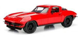�y���������z�z�r�[�@�͌^�ԁ@�ԁ@���[�V���O�J�[ �V�{���[�R���x�b�g���f��lettys chevrolet corvette fast et furious 8 voiture modele 124