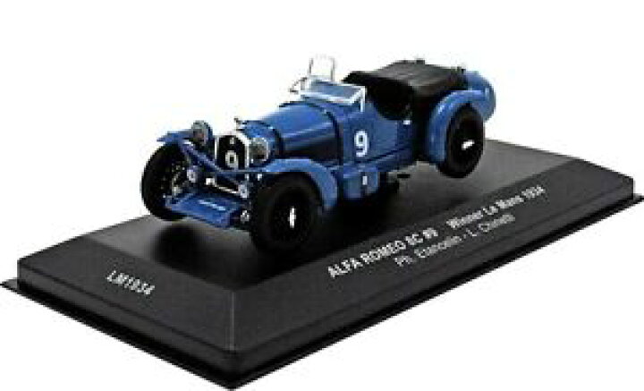 楽天市場】【送料無料】ホビー 模型車 車 レーシングカー ネットワークアルファロメオ＃ルマンixo 143 1934 alfa romeo 8c 9  le mans winner : hokushin