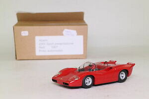 yzzr[@͌^ԁ@ԁ@[VOJ[ AogX|[cI[vpinko automodelli; 1967 abarth 2000 sport; open spider; rouge; excellent boxed
