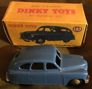 yzzr[@͌^ԁ@ԁ@[VOJ[ re[W^CvN[YA[`vintage dinky toys 153 standard vanguard voiture, 2nd type ferme arches repeint