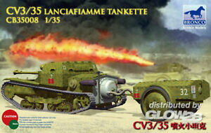 �y���������z�z�r�[�@�͌^�ԁ@�ԁ@���[�V���O�J�[ �u�����R���f��bronco models cv l335 lanciafiamme tankette in 135 [3435008]