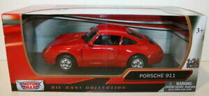 yzzr[@͌^ԁ@ԁ@[VOJ[ XP[f|VFbhmotormax 124 scale metal model 73222rd porsche 911 red