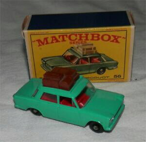 【送料無料】ホビー 模型車 車 レーシングカー マッチフィアットボックスnouvelle annonce1960 s matchbox lesney, 56 fiat 1500 bpw comme neuf in box original