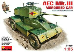 �y���������z�z�r�[�@�͌^�ԁ@�ԁ@���[�V���O�J�[ �v���X�`�b�N���f���L�b�gaec mk 3 armoured car 135 plastic model kit miniart