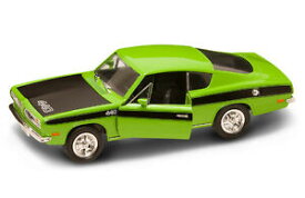 【送料無料】ホビー　模型車　車　レーシングカー プリマスバーダグリーンモデルヤットplymouth barracuda 1969 green 118 model 92179 yat ming