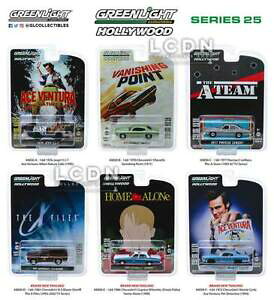 yzzr[@͌^ԁ@ԁ@[VOJ[ V[YoXZbggreenlight hollywood series 25 complete set of 6 cars 44850 164 greenlight