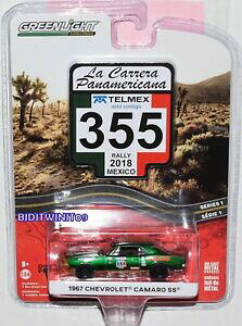 yzzr[@͌^ԁ@ԁ@[VOJ[ JpiJ[iO[}VV{[J}greenlight la carrera panamericana vert machine 1967 chevrolet camaro ss avec